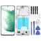 Pour Samsung Galaxy S22 + 5G SM-S906B Écran LCD d'origine numériseur complet avec cadre (blanc)